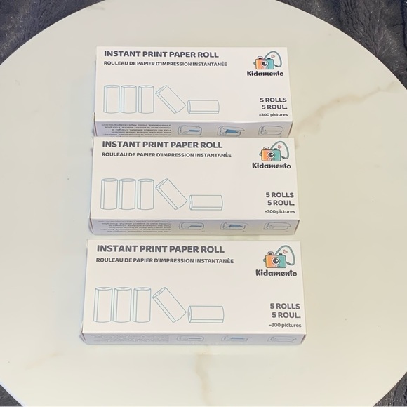 Kidamento Instant Print Paper Rolls - Picture 1 of 6
